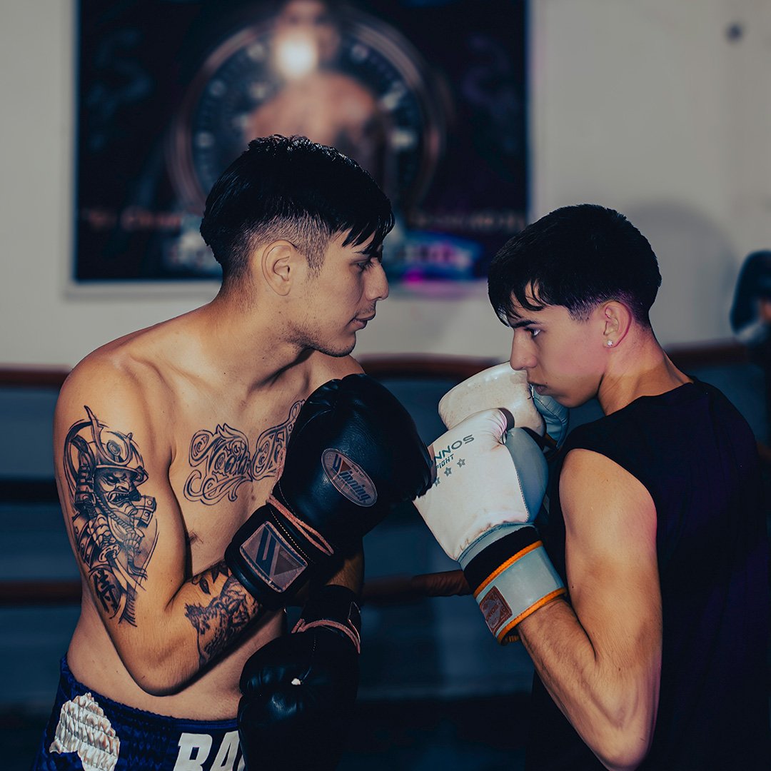 Team Aguilera entrenando